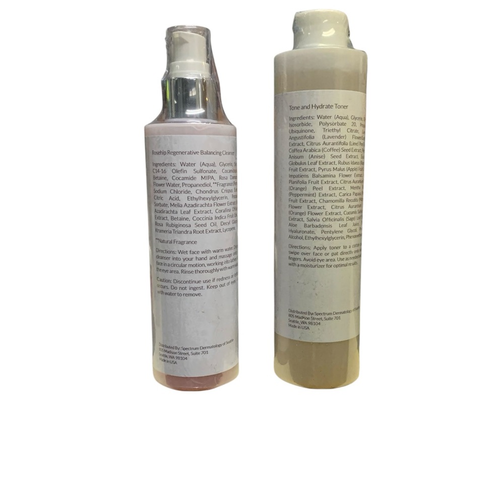 Skin care bundle cleanser & toner. - Picture 2 of 2
